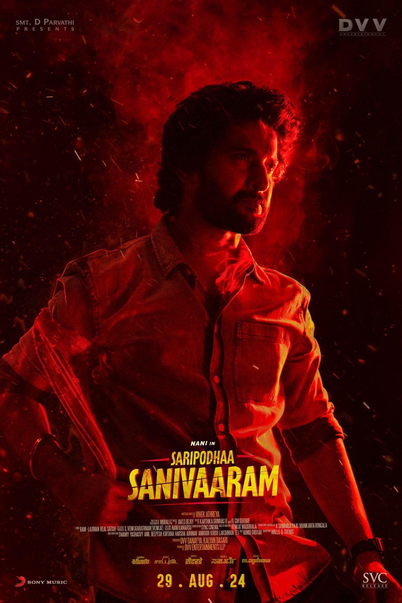 Saripodhaa Sanivaaram [Kannada]