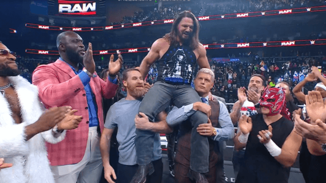 Exclusive: AJ Styles' post-Raw tribute celebration: Raw highlights, Feb. 23, 2026