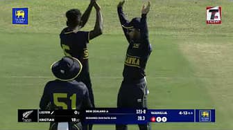 Wanuja Sahan’s 5-wicket haul | Sri Lanka ‘A’ vs New Zealand ‘A’ – 1st One-Day Game