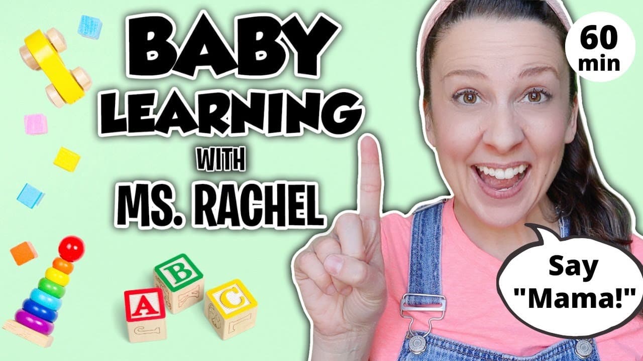 Learn With Ms Rachel - Learn To Talk - Baby, Toddler and Preschool Learning
