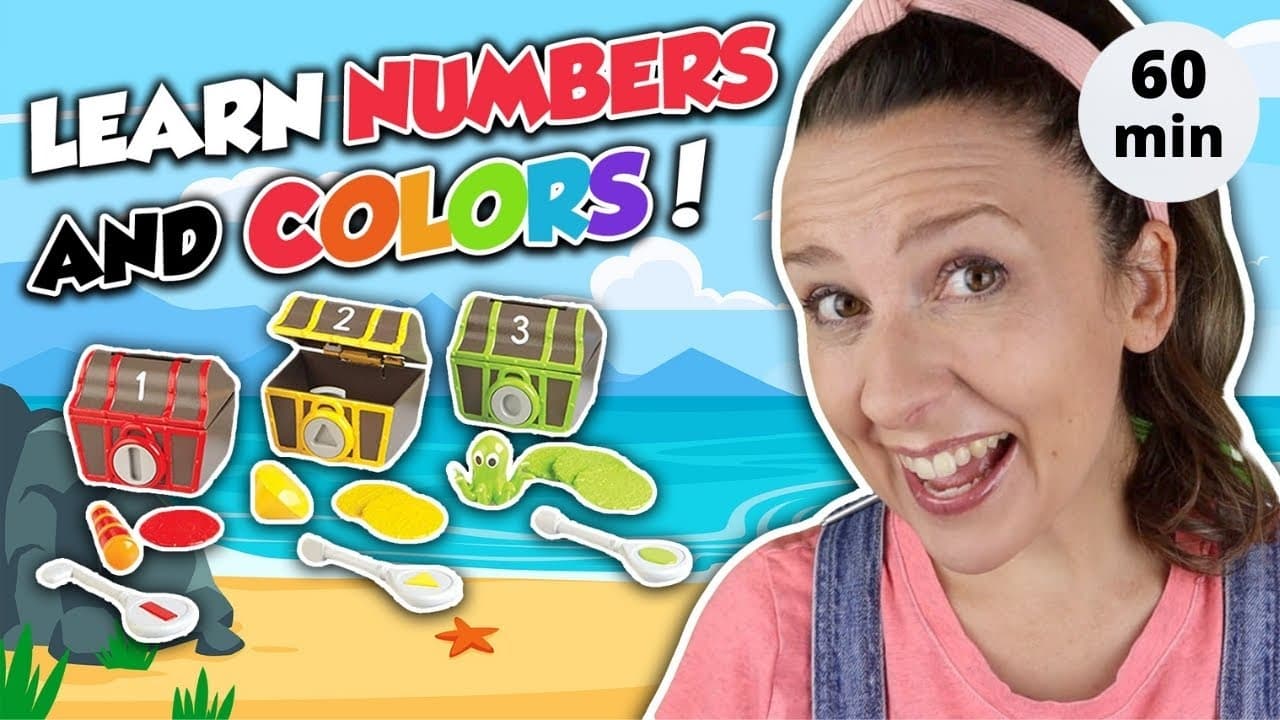 Learn Colors, Numbers, Shapes and Letters with Ms Rachel