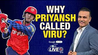 Priyansh Arya ने Virrender Sehwag को क्यों किया कॉल?