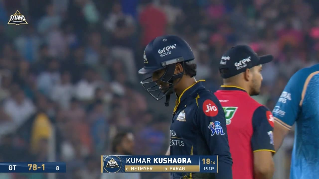 IPL 2026 M09: GT vs RR - Kumar Kushagra Wicket
