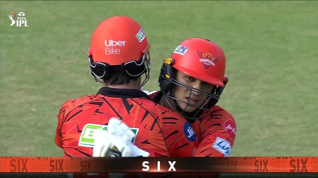 IPL 2026 M17: PBKS vs SRH - Abhishek Sharma Six