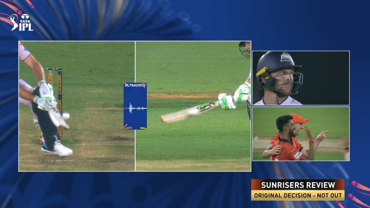 DRS Magic! Praful Hinge reviews Jos Buttler out