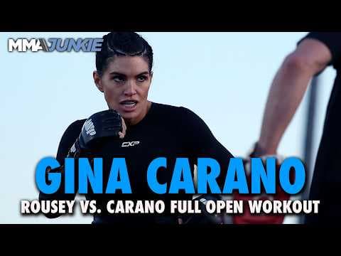 Gina Carano shares glimpse of striking game after 17-year MMA layoff | Rousey vs. Carano