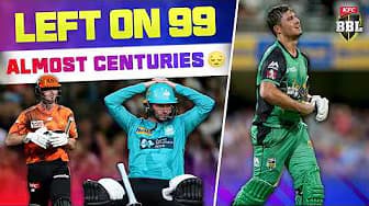 STUCK ON 99 😭 Every BBL Batter To Fall Short Of A Century