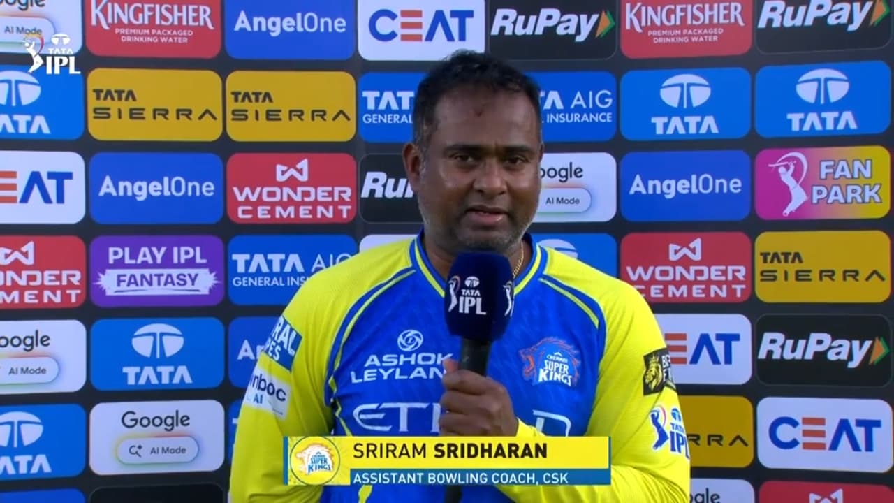 IPL 2026 M66: GT vs CSK - Sridharan Sriram Interview