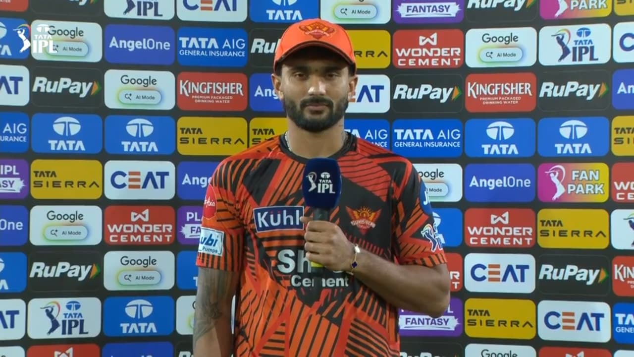 IPL 2026 M67: SRH vs RCB - Nitish Kumar Reddy Interview