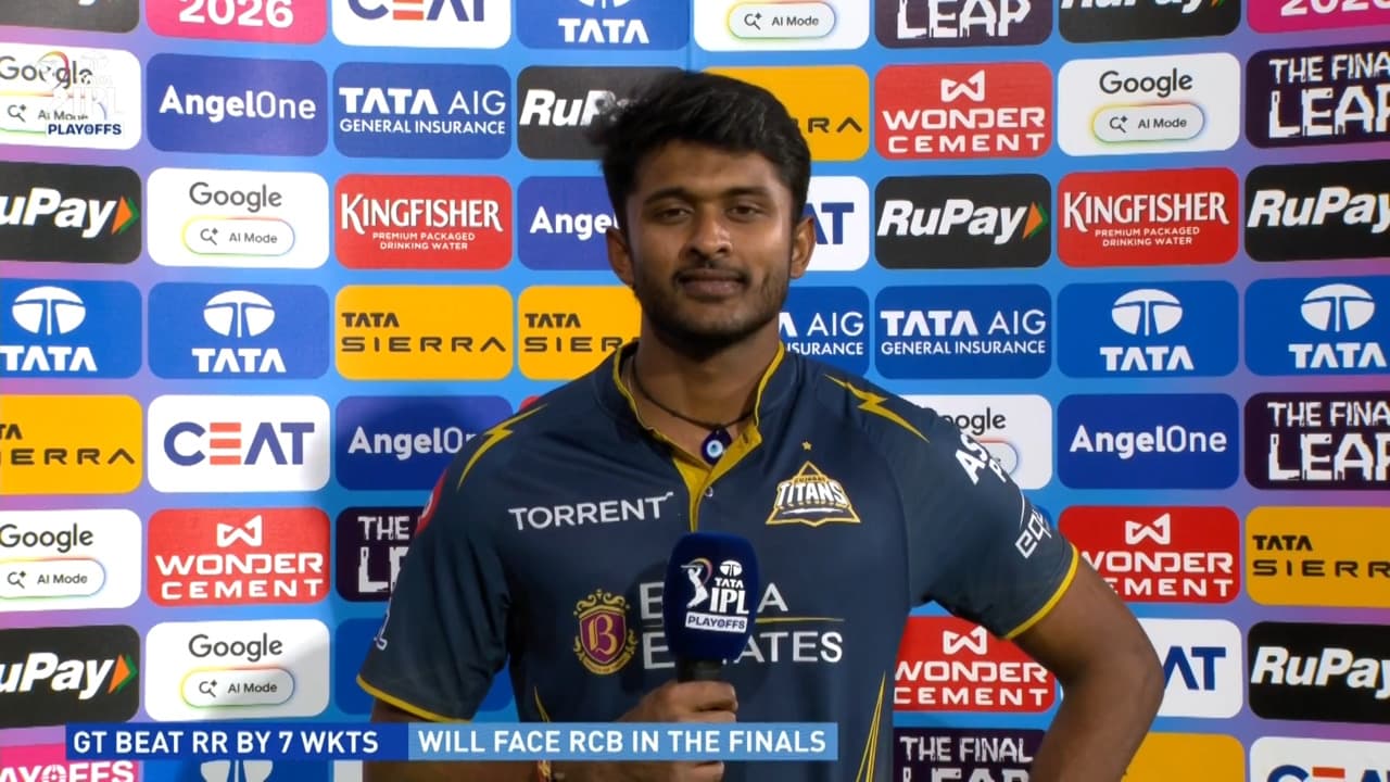 IPL 2026 Q2: GT vs RR - Sai Sudharsan Interview