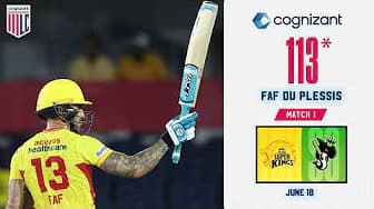 Faf Du Plessis' EPIC 113* Not Out! | Cognizant Major League Cricket 2026
