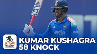 Kumar Kushagra Scores 58 Runs Against Afghanistan A | Tri-Nation Series 2026