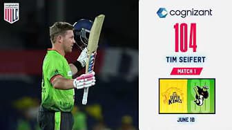 Tim Seifert Races to Stunning Century in Season Opener! | Cognizant Major League Cricket 2026