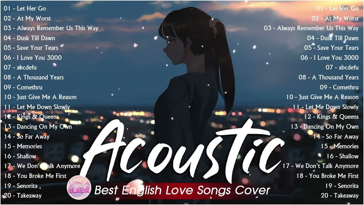 Best Chill Acoustic Love Songs Playlist 2023 ❤️ Soft Acoustic Cover Popular Love Songs Of All Time